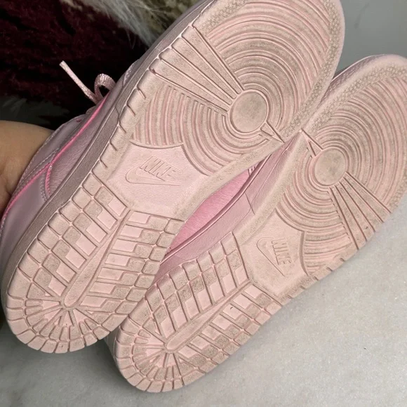 Nike Girls Preschool Dunk Low PS Prism Pink size 2.5Y - Picture 8 of 8